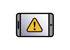 Cellphone alert icon