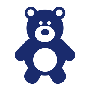 Teddy bear icon